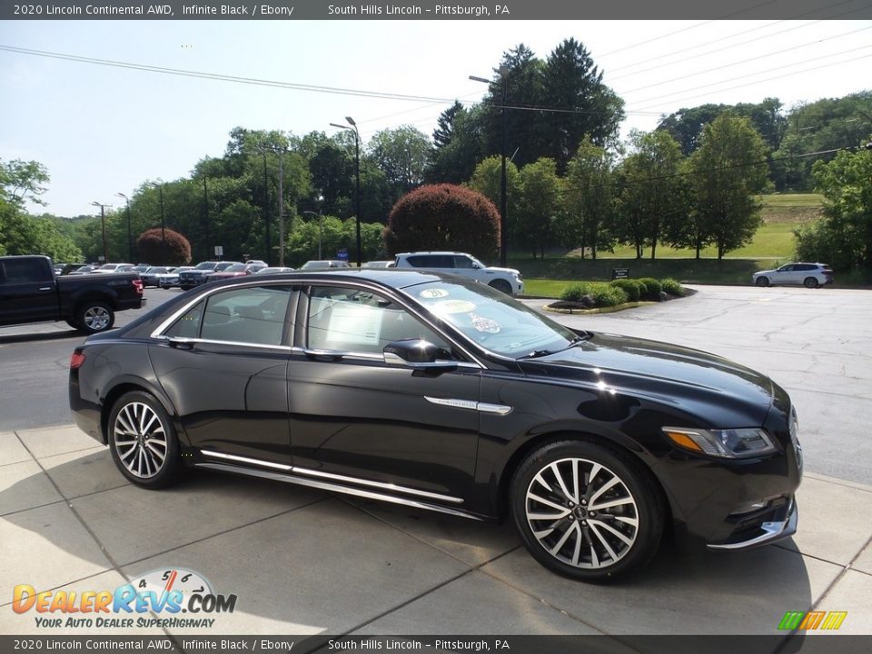 Infinite Black 2020 Lincoln Continental AWD Photo #7