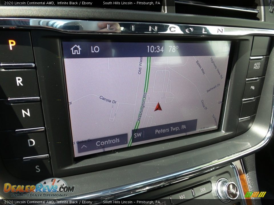 Navigation of 2020 Lincoln Continental AWD Photo #21