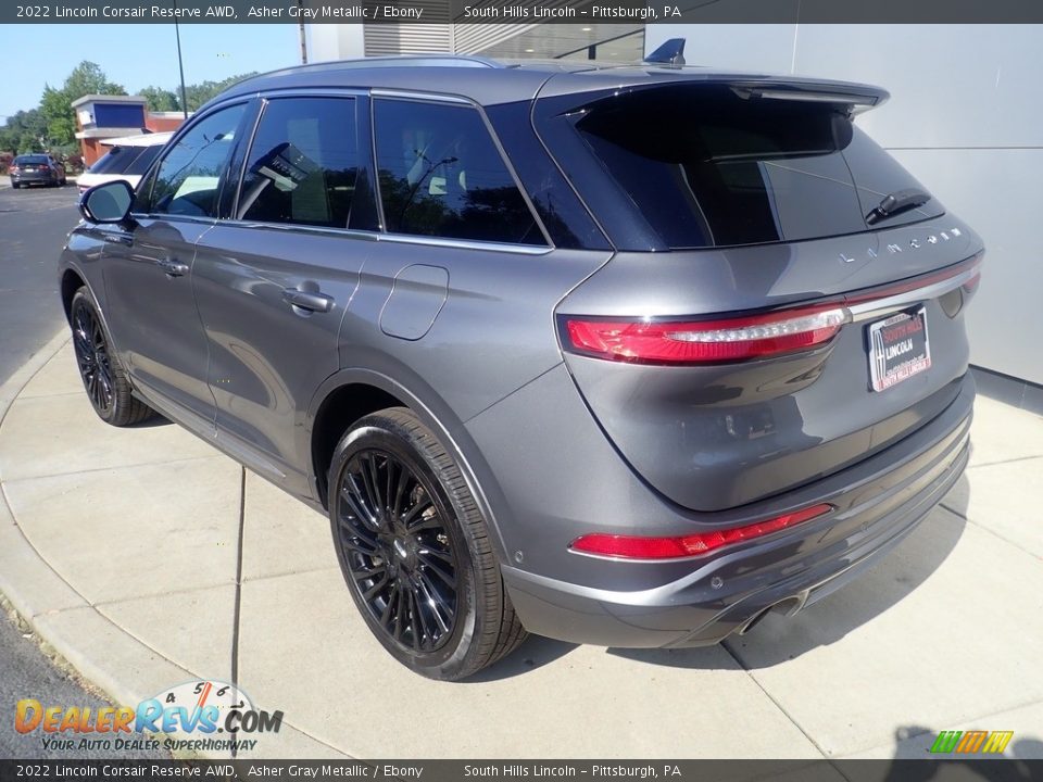 2022 Lincoln Corsair Reserve AWD Asher Gray Metallic / Ebony Photo #2