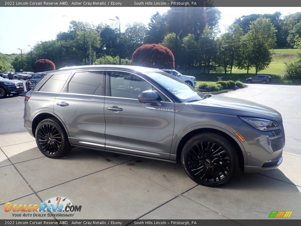 2022 Lincoln Corsair Reserve AWD Asher Gray Metallic / Ebony Photo #6