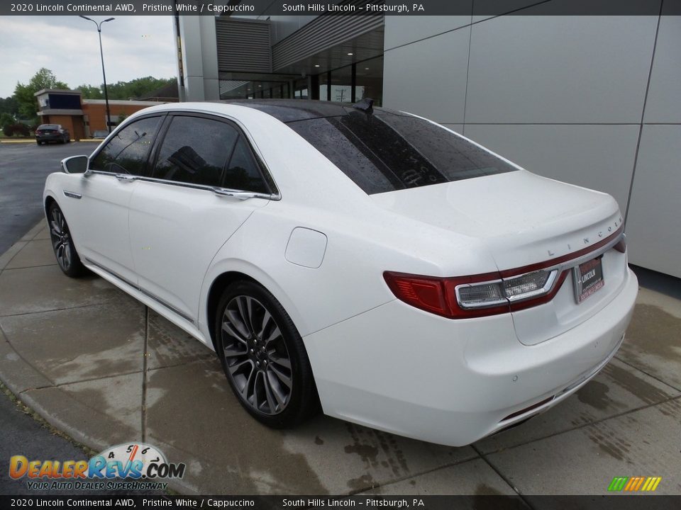 2020 Lincoln Continental AWD Pristine White / Cappuccino Photo #3