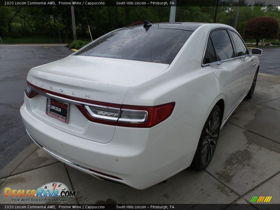 2020 Lincoln Continental AWD Pristine White / Cappuccino Photo #6