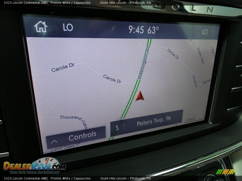 Navigation of 2020 Lincoln Continental AWD Photo #21