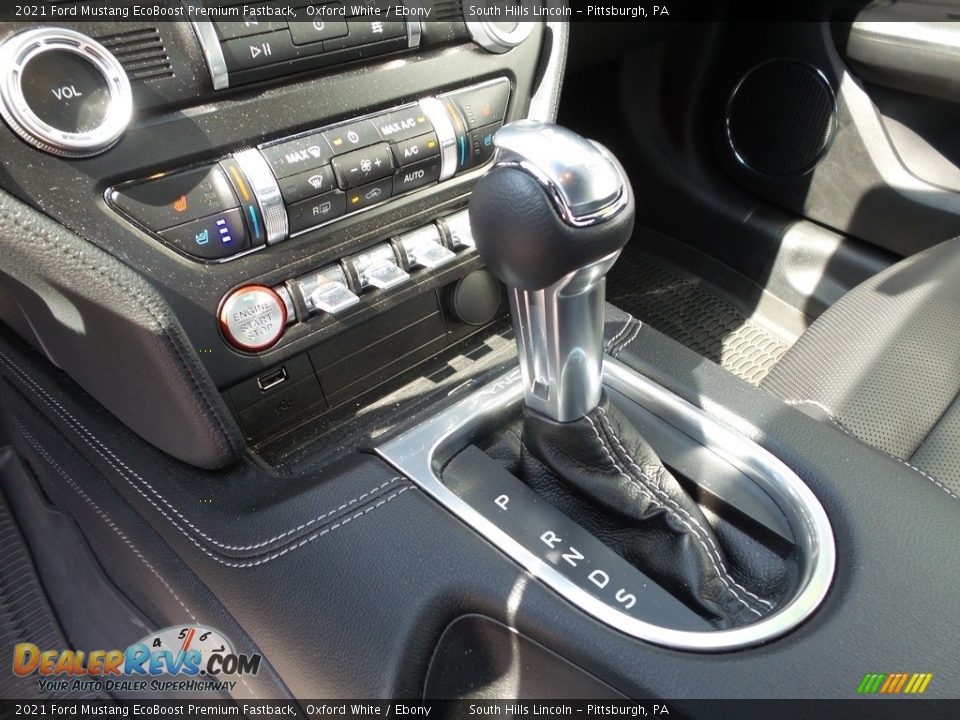 2021 Ford Mustang EcoBoost Premium Fastback Shifter Photo #20