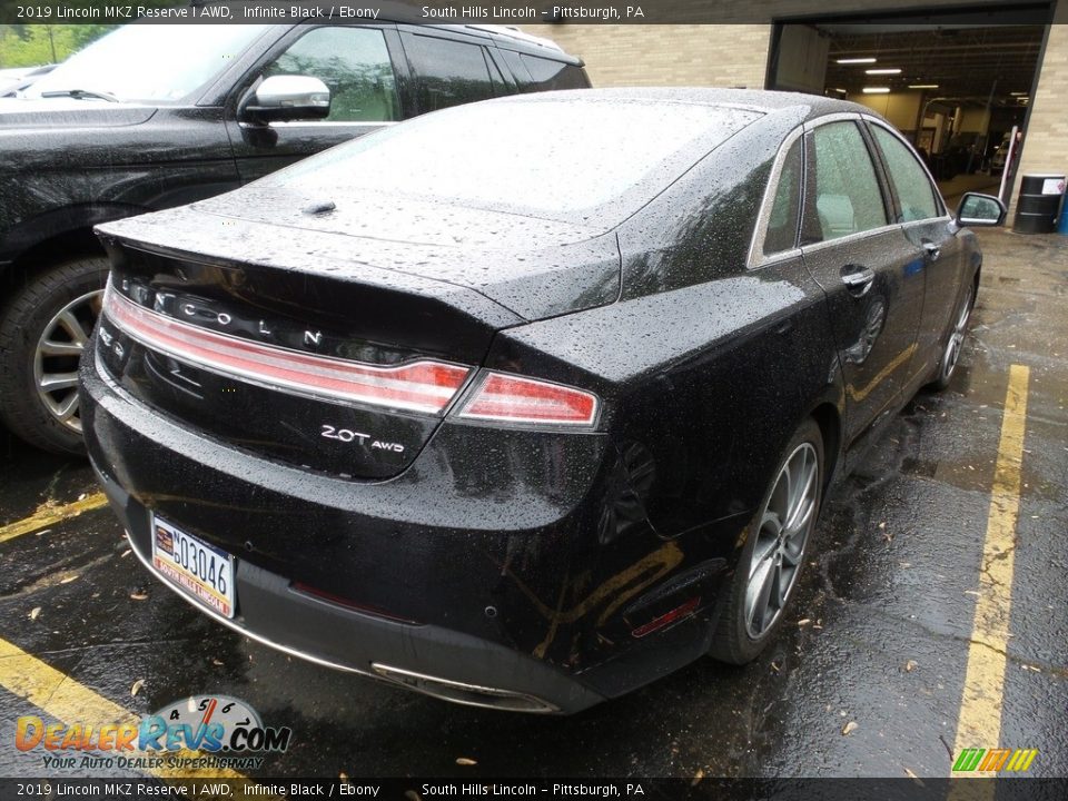 2019 Lincoln MKZ Reserve I AWD Infinite Black / Ebony Photo #4