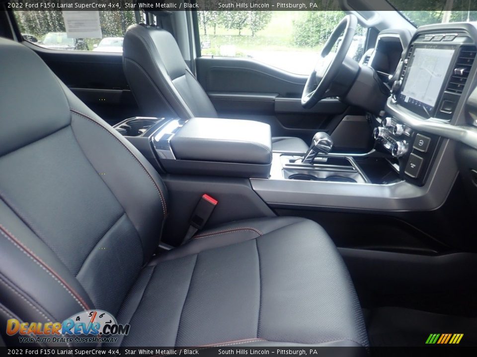 Front Seat of 2022 Ford F150 Lariat SuperCrew 4x4 Photo #10