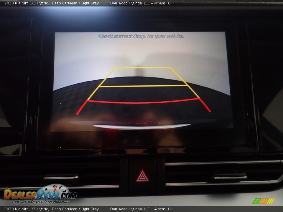 2020 Kia Niro LXS Hybrid Deep Cerulean / Light Gray Photo #2