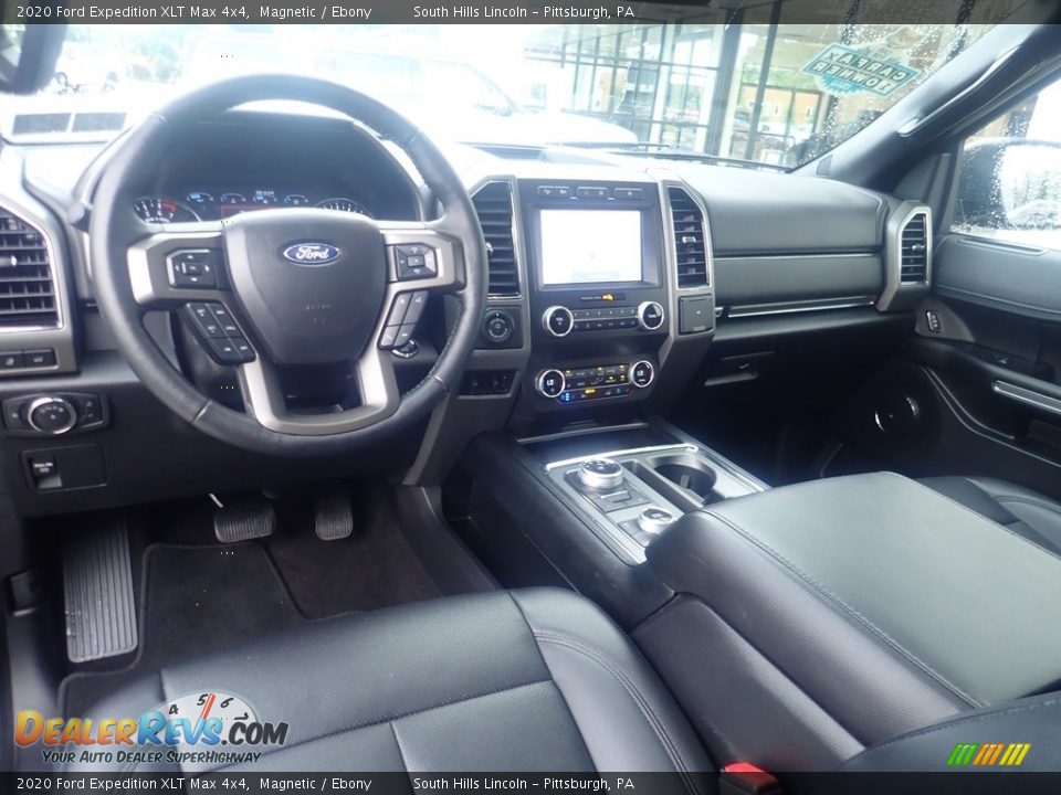 Ebony Interior - 2020 Ford Expedition XLT Max 4x4 Photo #17