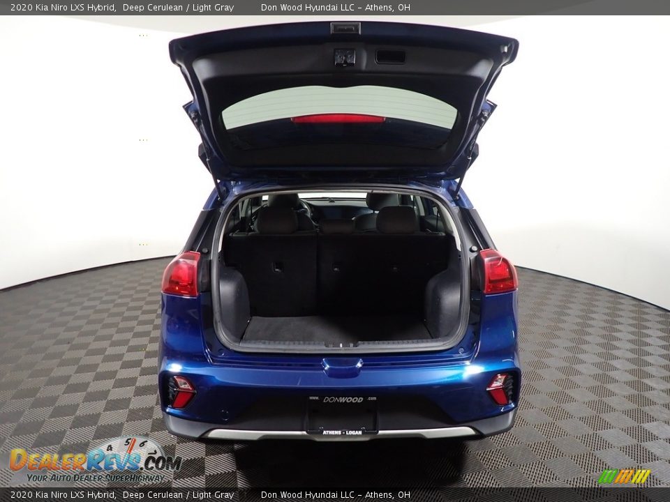 2020 Kia Niro LXS Hybrid Deep Cerulean / Light Gray Photo #14
