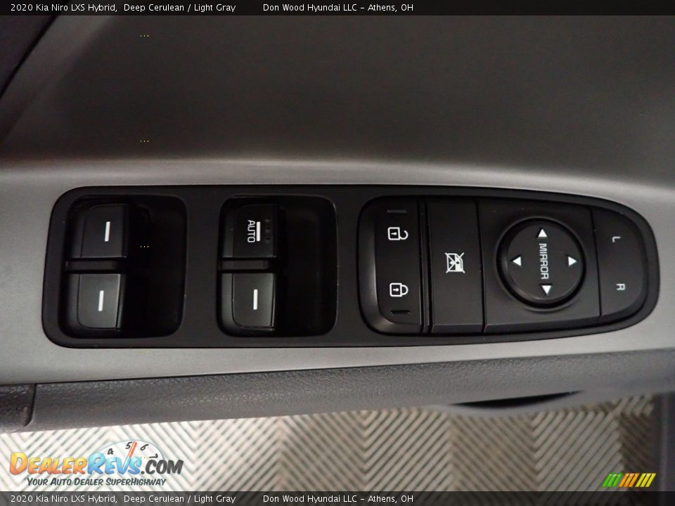 2020 Kia Niro LXS Hybrid Deep Cerulean / Light Gray Photo #19