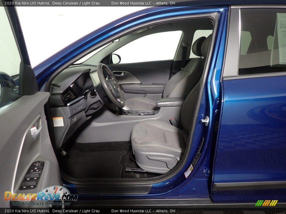 2020 Kia Niro LXS Hybrid Deep Cerulean / Light Gray Photo #20