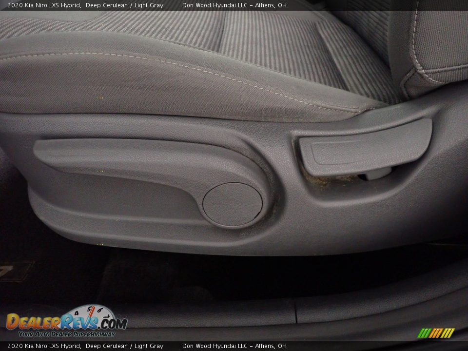 2020 Kia Niro LXS Hybrid Deep Cerulean / Light Gray Photo #21