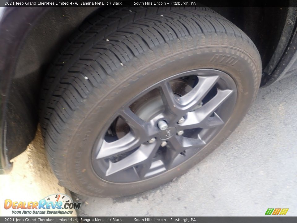 2021 Jeep Grand Cherokee Limited 4x4 Sangria Metallic / Black Photo #5