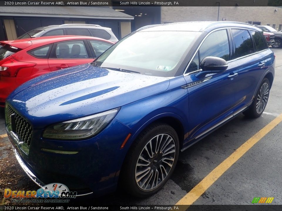 2020 Lincoln Corsair Reserve AWD Artisan Blue / Sandstone Photo #1