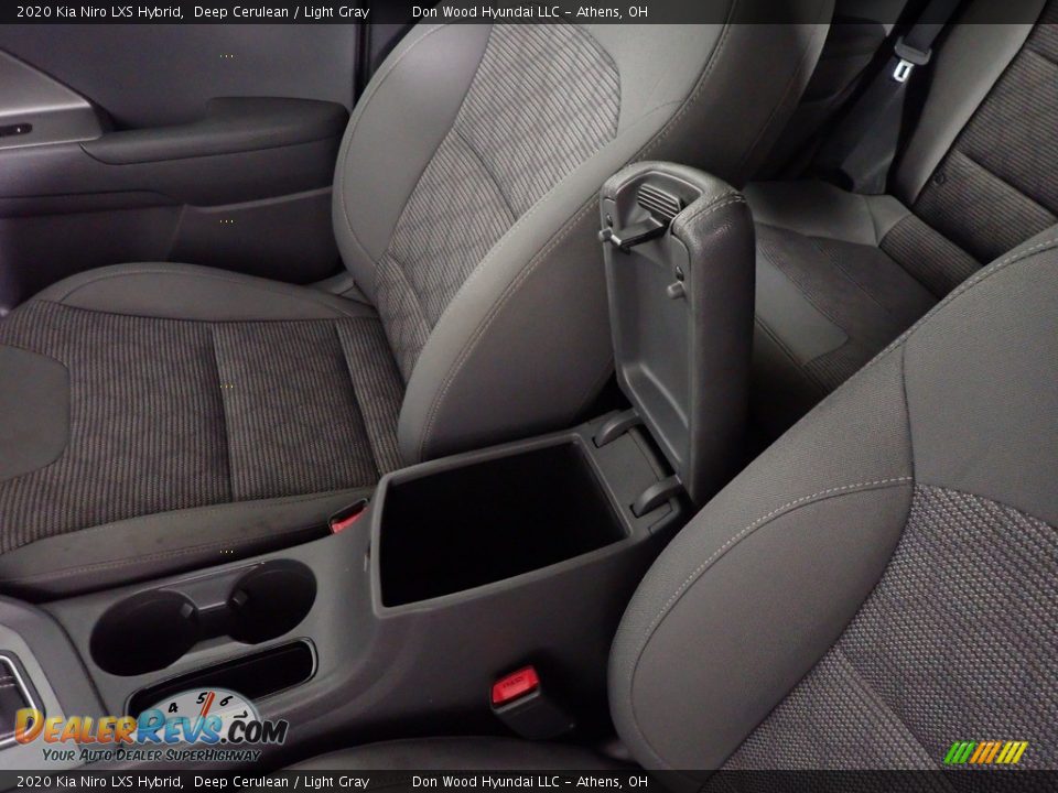 2020 Kia Niro LXS Hybrid Deep Cerulean / Light Gray Photo #30