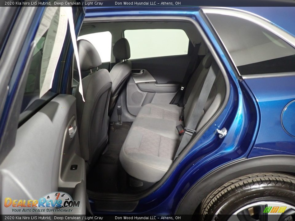 2020 Kia Niro LXS Hybrid Deep Cerulean / Light Gray Photo #32