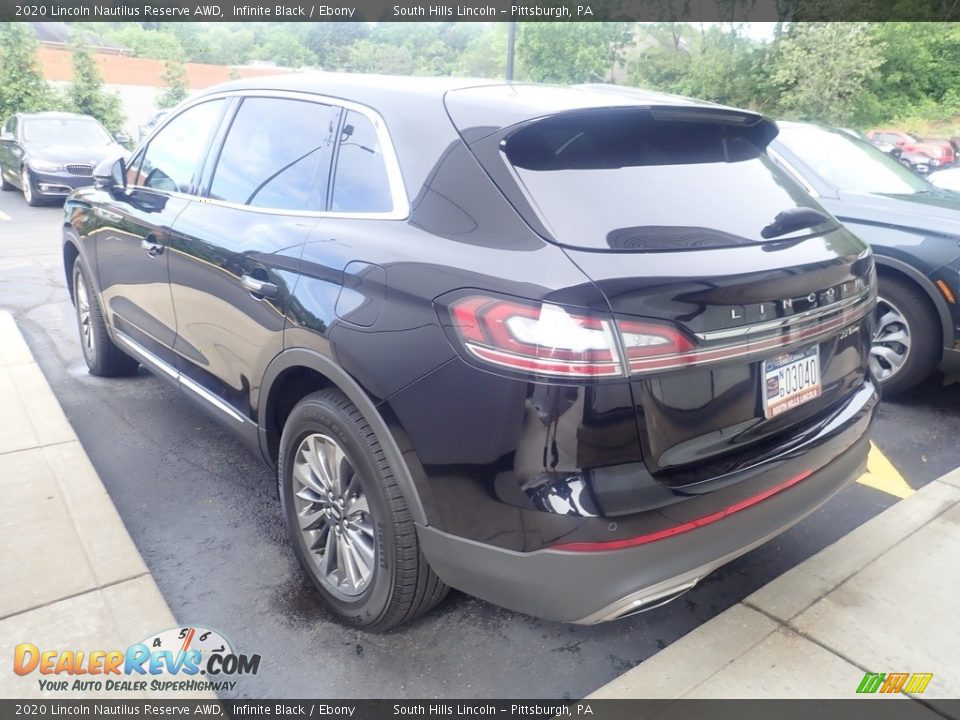 2020 Lincoln Nautilus Reserve AWD Infinite Black / Ebony Photo #2