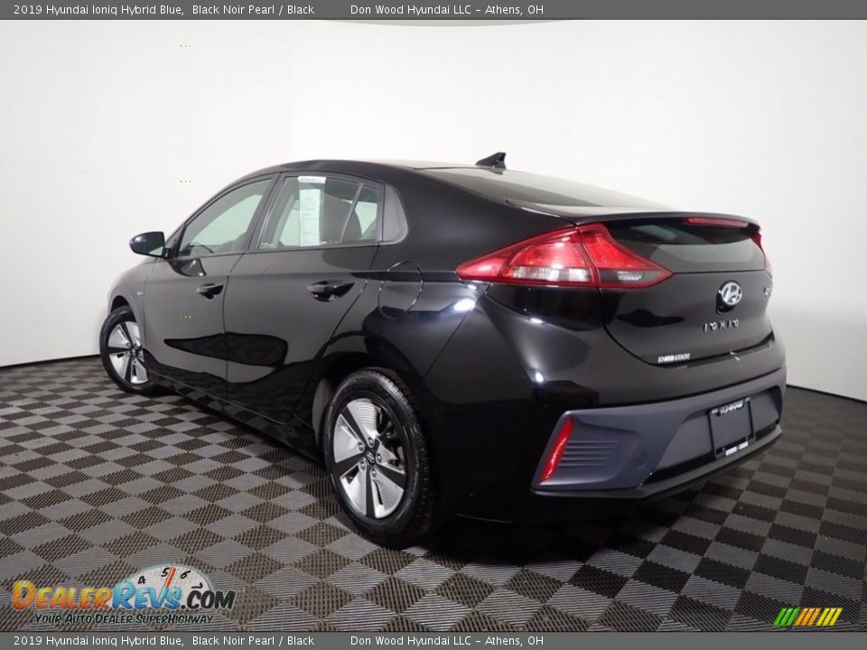 2019 Hyundai Ioniq Hybrid Blue Black Noir Pearl / Black Photo #11