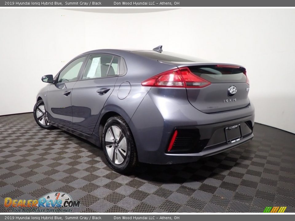 Summit Gray 2019 Hyundai Ioniq Hybrid Blue Photo #9