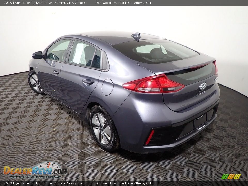 2019 Hyundai Ioniq Hybrid Blue Summit Gray / Black Photo #10