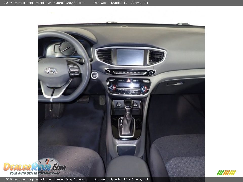 2019 Hyundai Ioniq Hybrid Blue Summit Gray / Black Photo #19