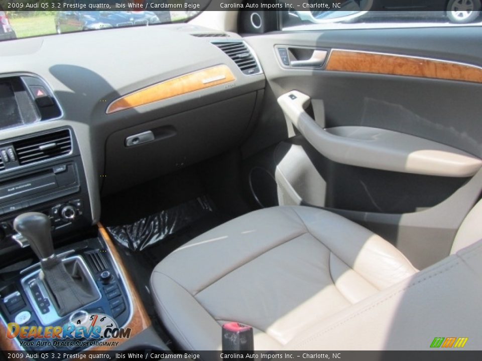 2009 Audi Q5 3.2 Prestige quattro Ibis White / Cardamom Beige Photo #14
