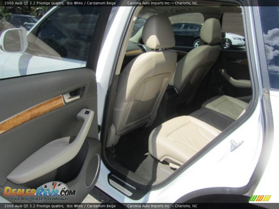 2009 Audi Q5 3.2 Prestige quattro Ibis White / Cardamom Beige Photo #20