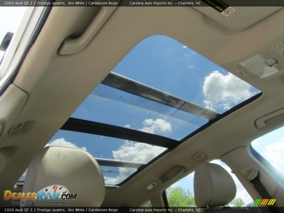 2009 Audi Q5 3.2 Prestige quattro Ibis White / Cardamom Beige Photo #23
