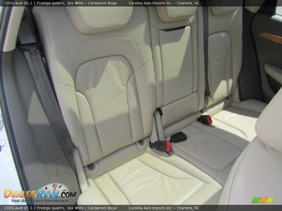 2009 Audi Q5 3.2 Prestige quattro Ibis White / Cardamom Beige Photo #24