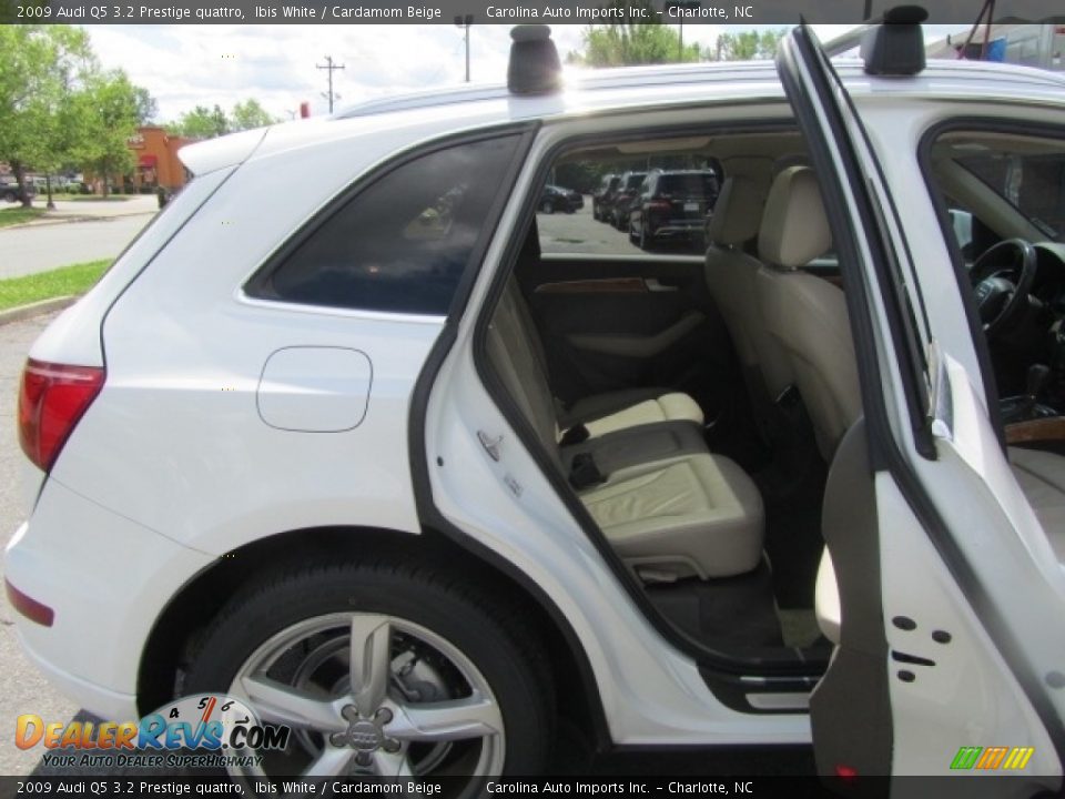 2009 Audi Q5 3.2 Prestige quattro Ibis White / Cardamom Beige Photo #25