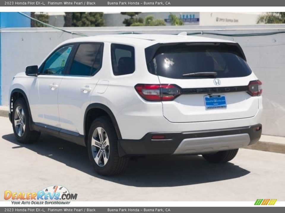 2023 Honda Pilot EX-L Platinum White Pearl / Black Photo #2