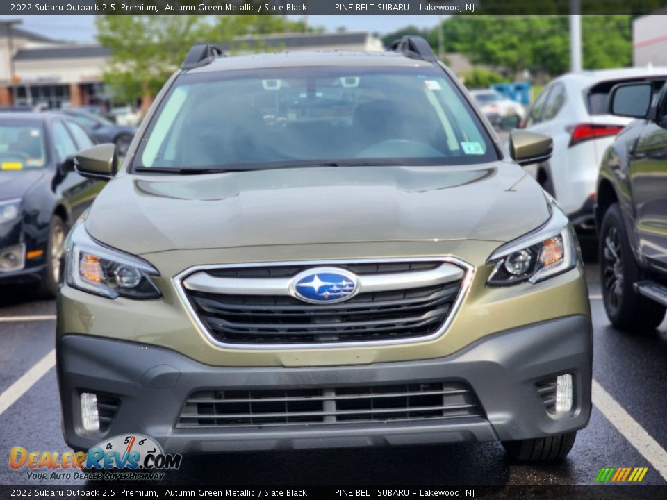 2022 Subaru Outback 2.5i Premium Autumn Green Metallic / Slate Black Photo #2