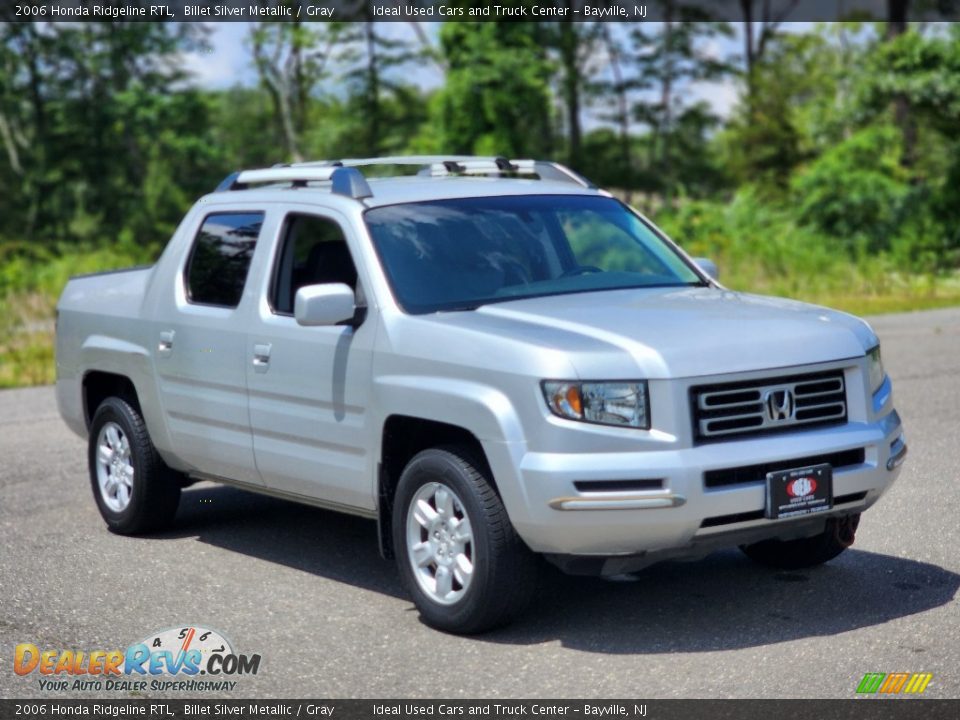 2006 Honda Ridgeline RTL Billet Silver Metallic / Gray Photo #2