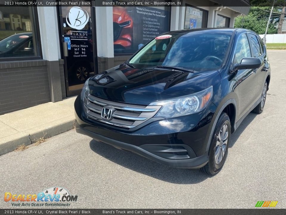 2013 Honda CR-V LX Crystal Black Pearl / Black Photo #3