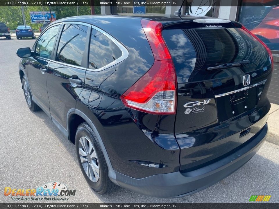 2013 Honda CR-V LX Crystal Black Pearl / Black Photo #4