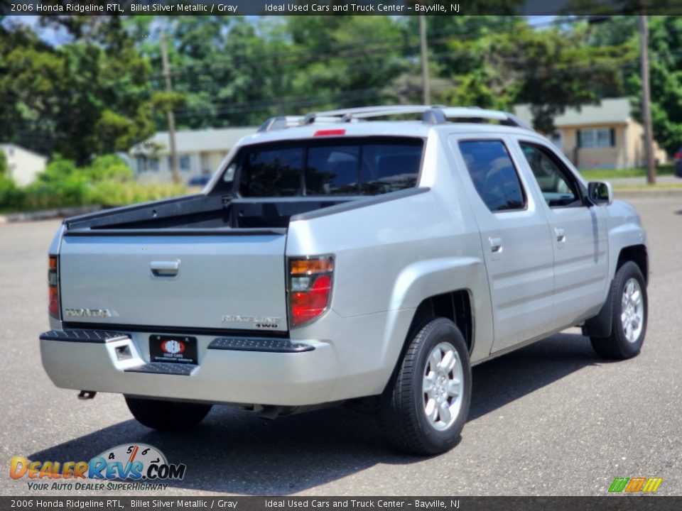 2006 Honda Ridgeline RTL Billet Silver Metallic / Gray Photo #5