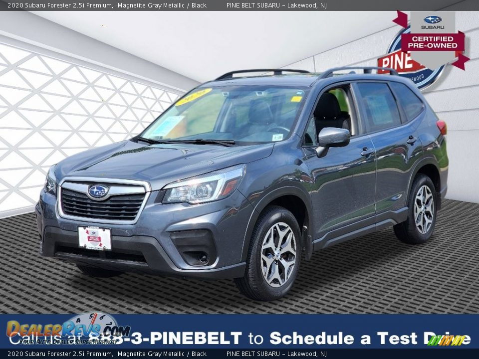 2020 Subaru Forester 2.5i Premium Magnetite Gray Metallic / Black Photo #1