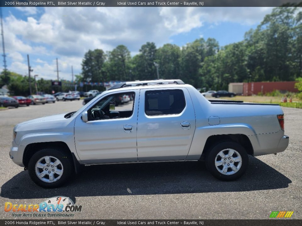 2006 Honda Ridgeline RTL Billet Silver Metallic / Gray Photo #7