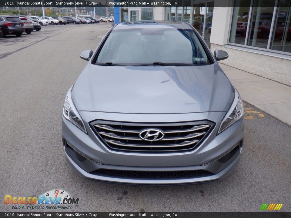 2016 Hyundai Sonata Sport Symphony Silver / Gray Photo #5