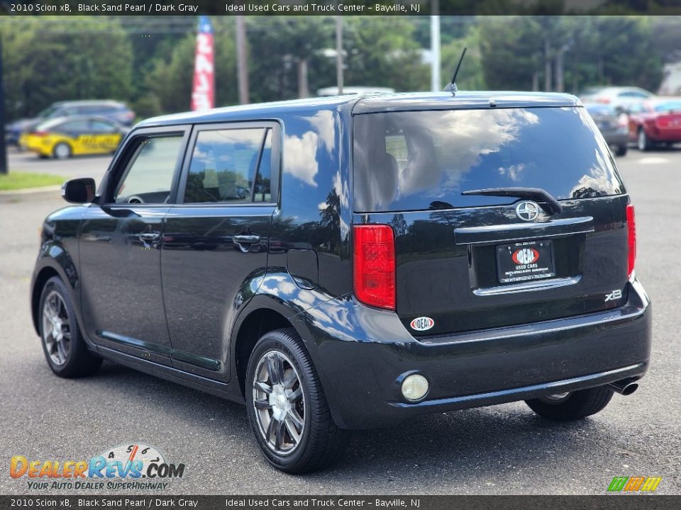 2010 Scion xB Black Sand Pearl / Dark Gray Photo #5