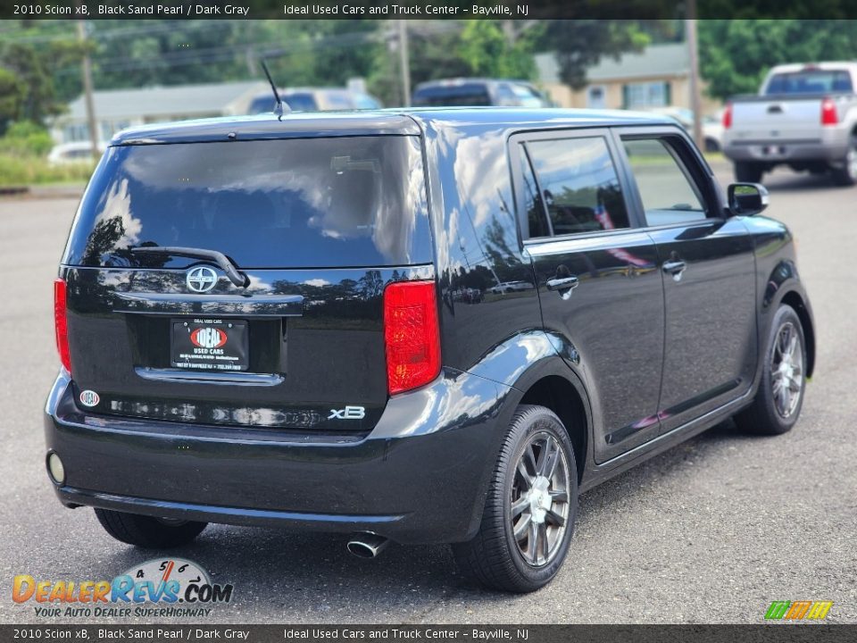 2010 Scion xB Black Sand Pearl / Dark Gray Photo #6