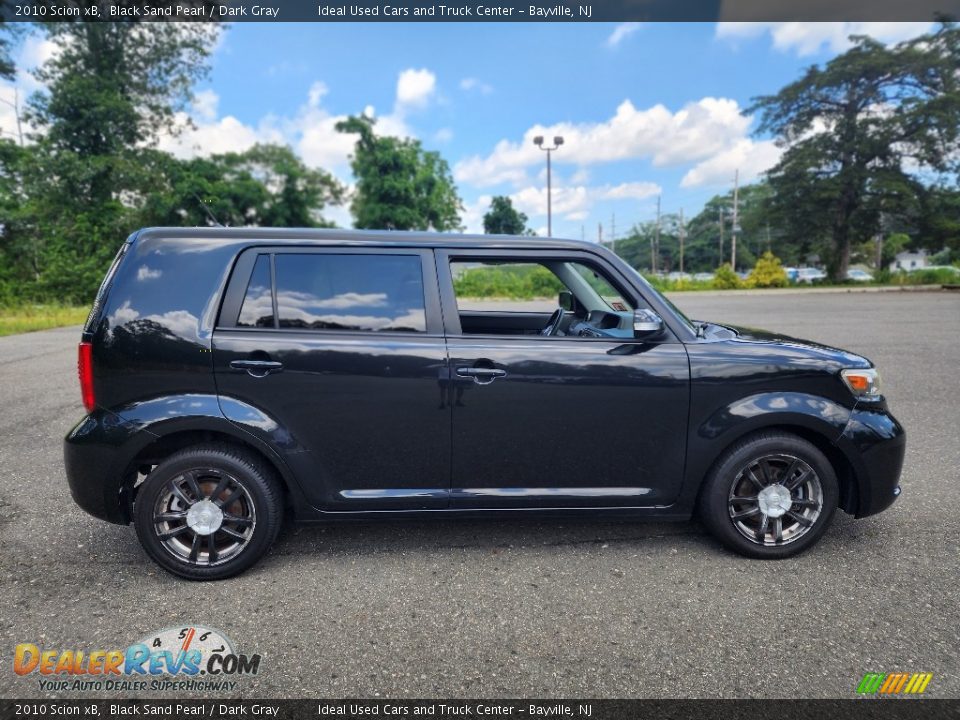 2010 Scion xB Black Sand Pearl / Dark Gray Photo #7