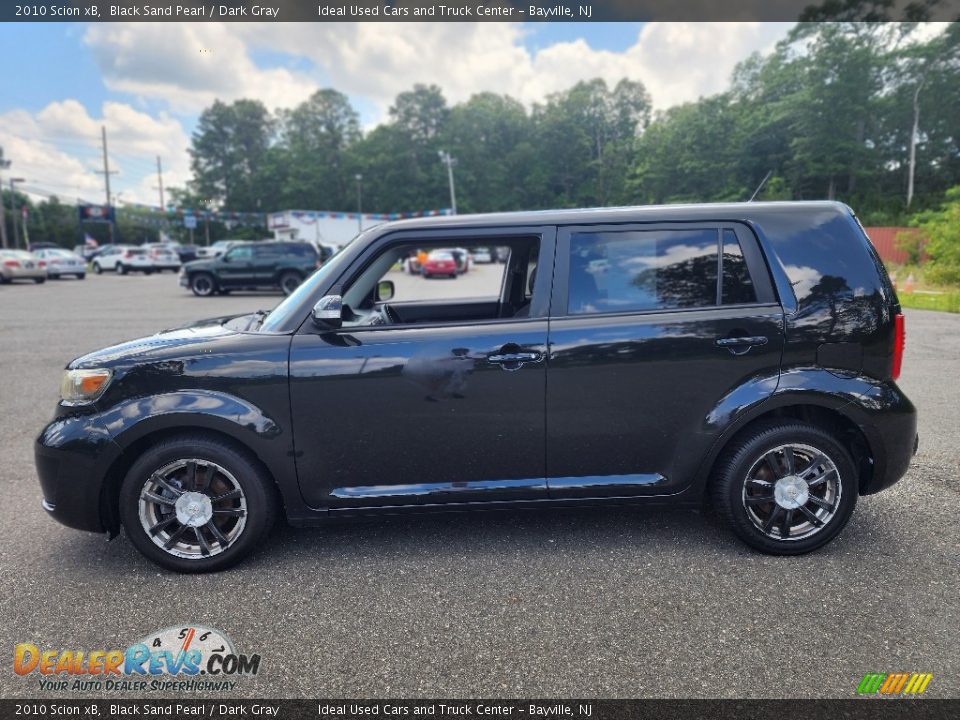 2010 Scion xB Black Sand Pearl / Dark Gray Photo #8