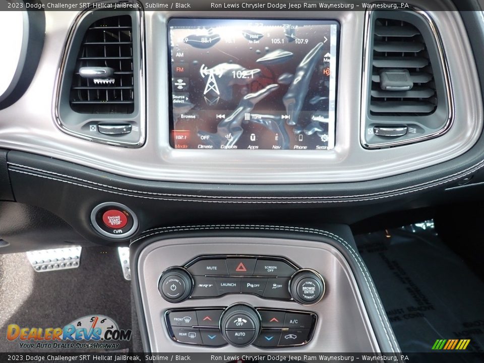 Controls of 2023 Dodge Challenger SRT Hellcat JailBreak Photo #20