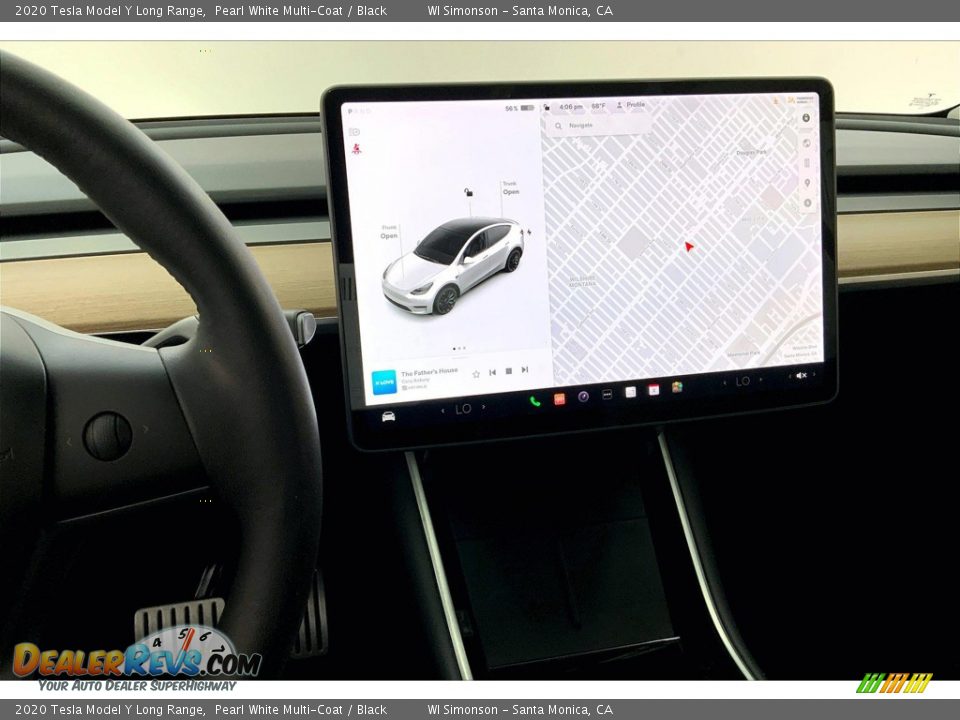 Navigation of 2020 Tesla Model Y Long Range Photo #5