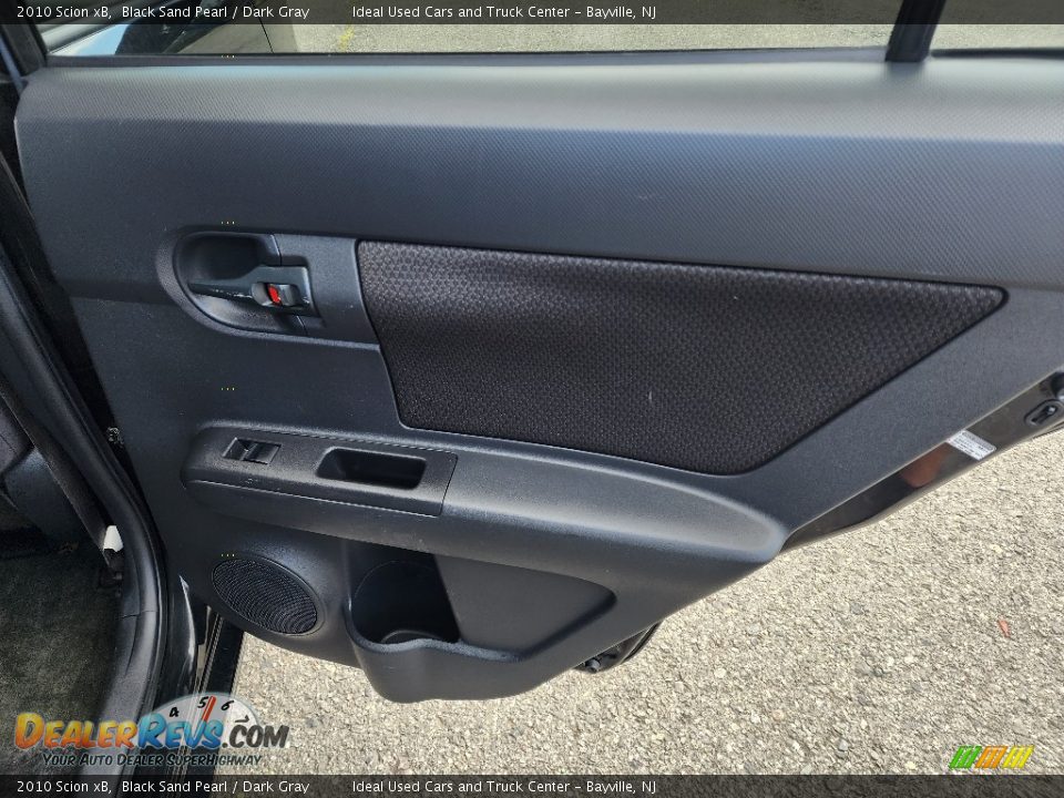 2010 Scion xB Black Sand Pearl / Dark Gray Photo #13