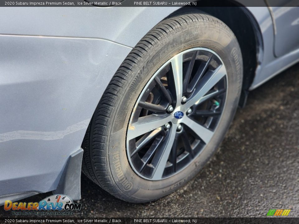 2020 Subaru Impreza Premium Sedan Ice Silver Metallic / Black Photo #6
