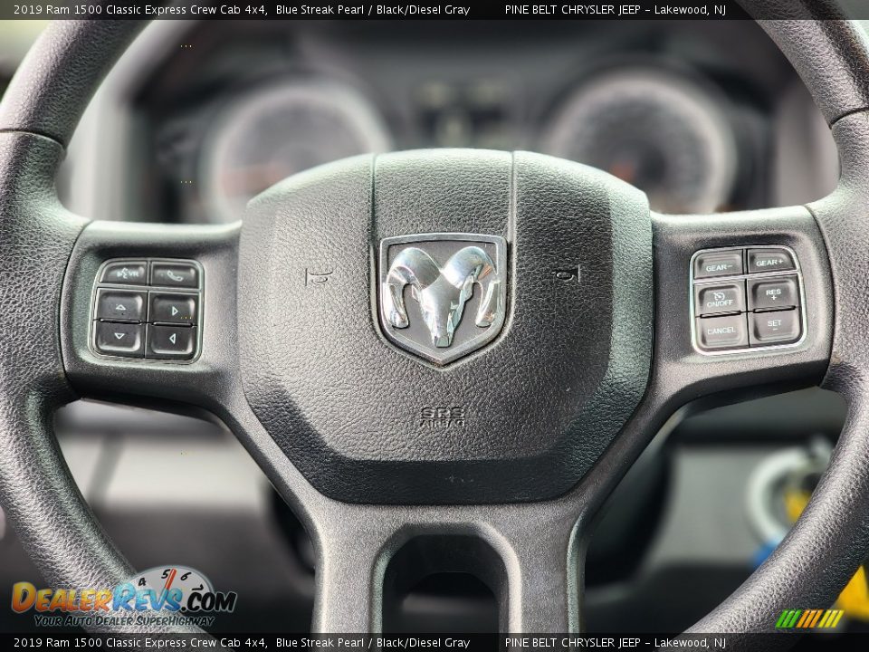 2019 Ram 1500 Classic Express Crew Cab 4x4 Steering Wheel Photo #9