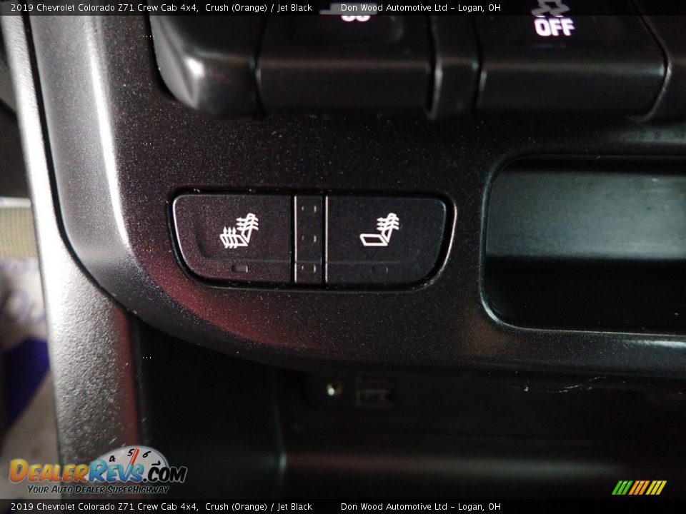 2019 Chevrolet Colorado Z71 Crew Cab 4x4 Crush (Orange) / Jet Black Photo #5