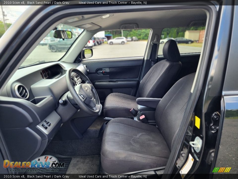 2010 Scion xB Black Sand Pearl / Dark Gray Photo #24